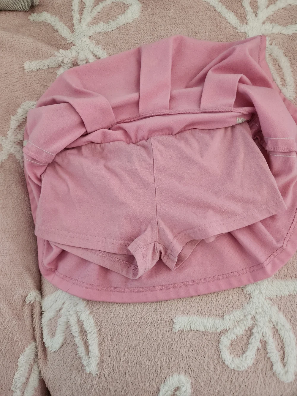 Pink Knit Skirt with Logo Embroidery OshKosh B'gosh